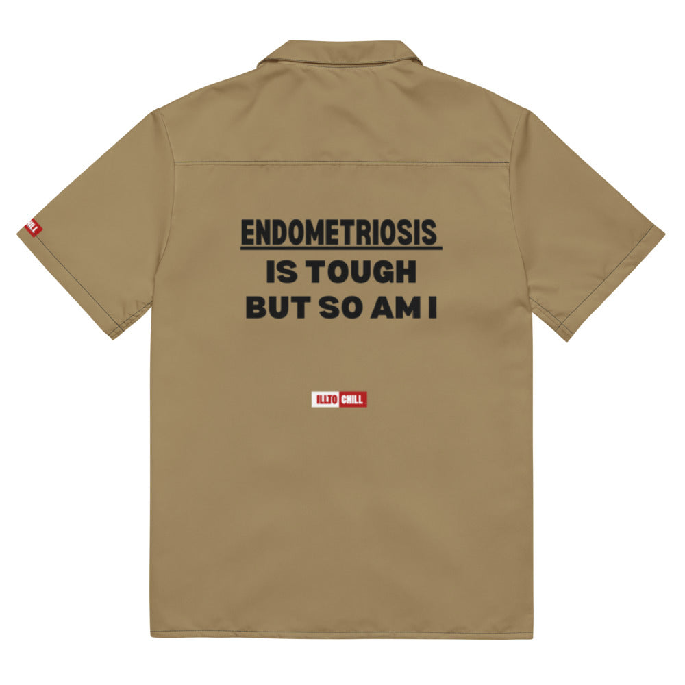 ILLTOCHILL Endometriosis Button_Shirt