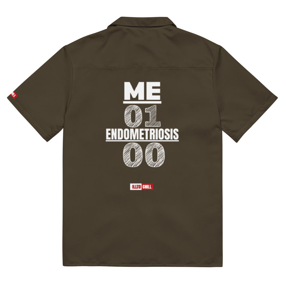 ILLTOCHILL Endometriosis Button_Shirt