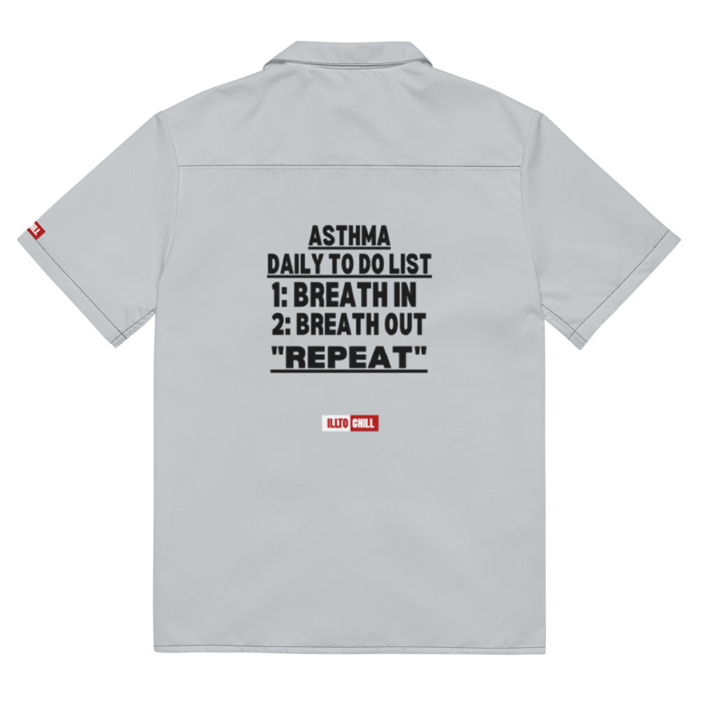 ILLTOCHILL Asthma Button_Shirt