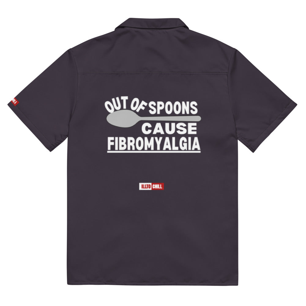 ILLTOCHILL Fibromyalgia Button_Shirt
