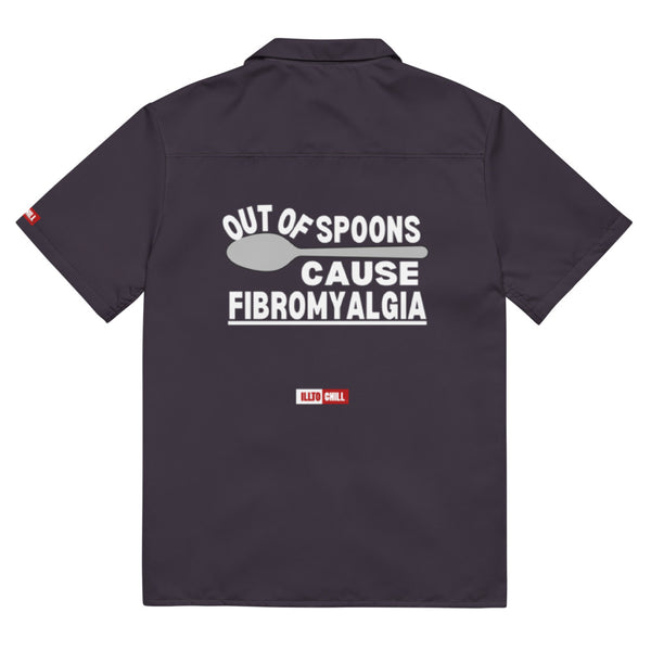 ILLTOCHILL Fibromyalgia Button_Shirt
