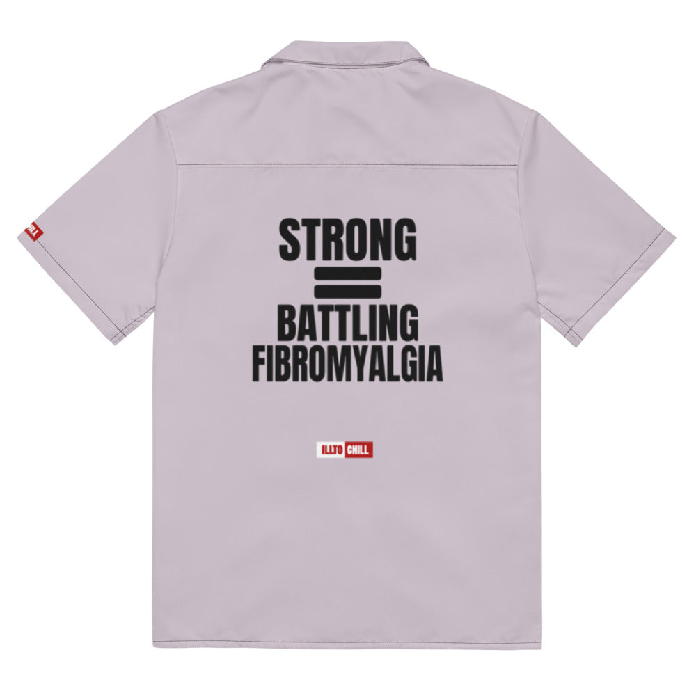 ILLTOCHILL Fibromyalgia Button_Shirt