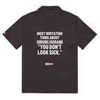 ILLTOCHILL Migraine Button_Shirt