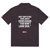 ILLTOCHILL Migraine Button_Shirt