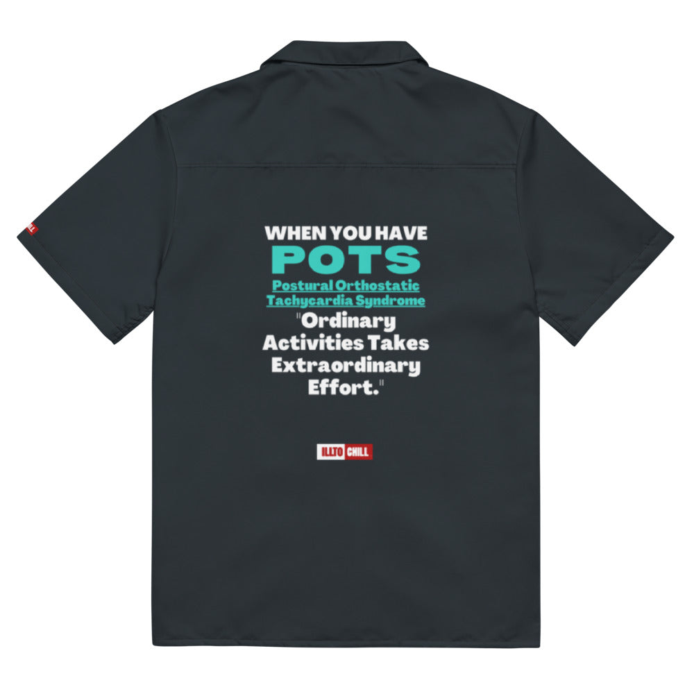 ILLTOCHILL POTS Button_Shirt