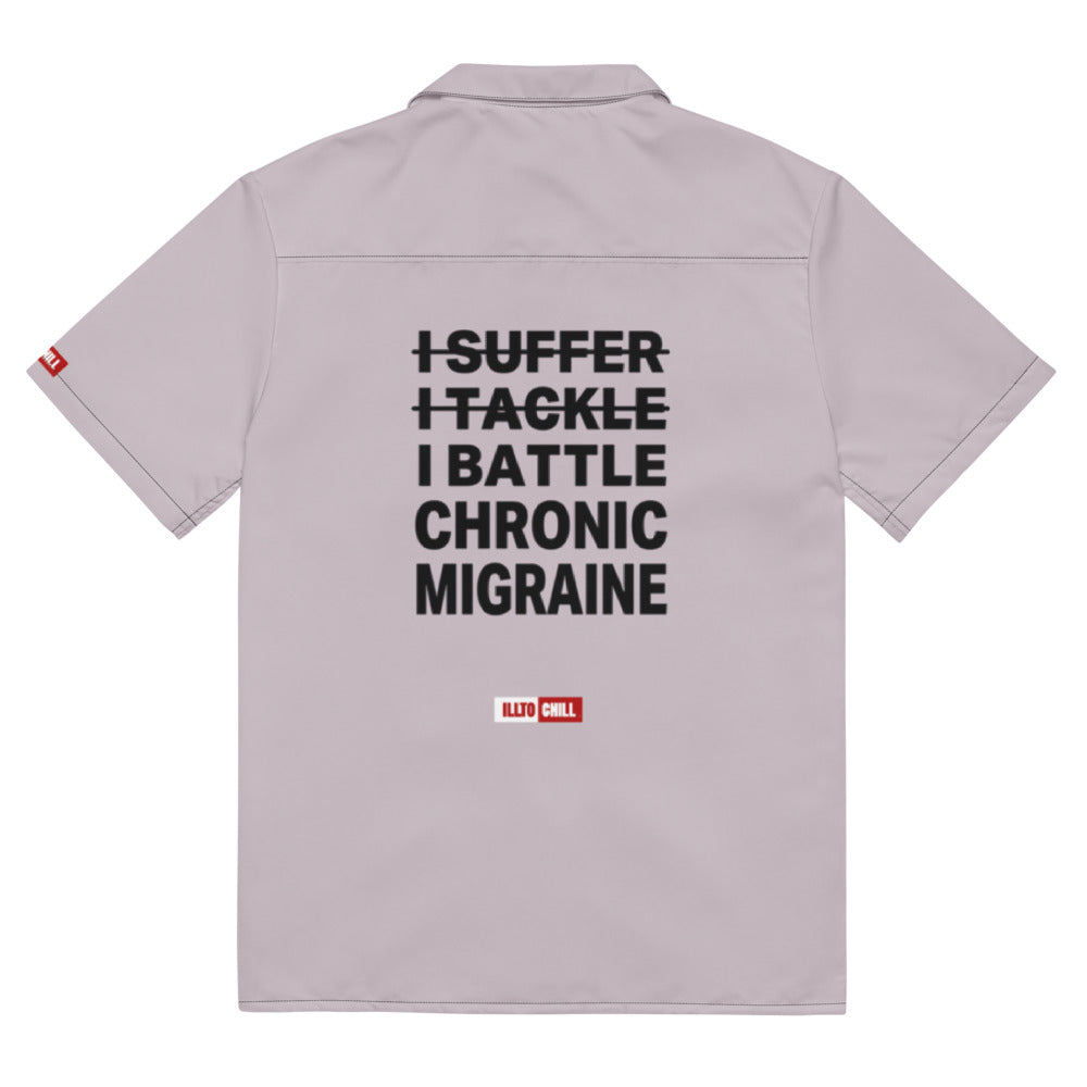 ILLTOCHILL Migraine Button_Shirt