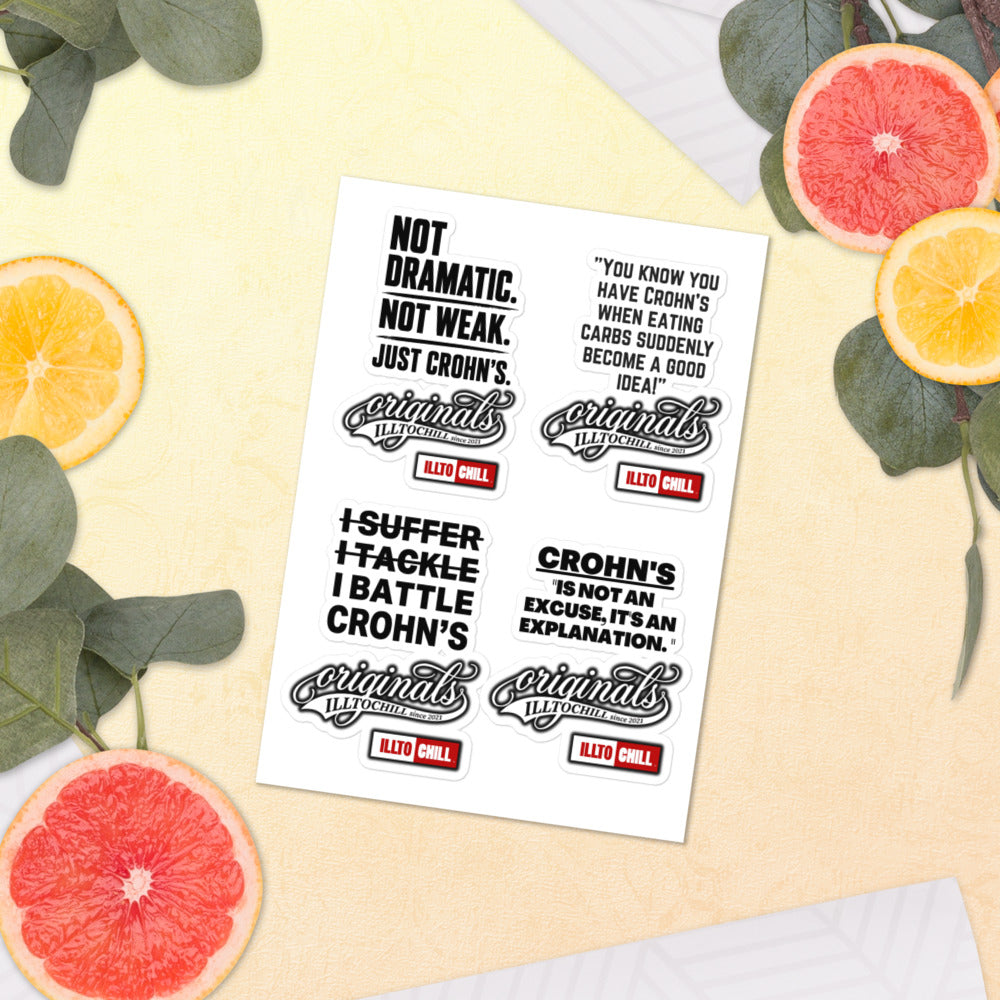 ILLTOCHILL Crohn's Sticker