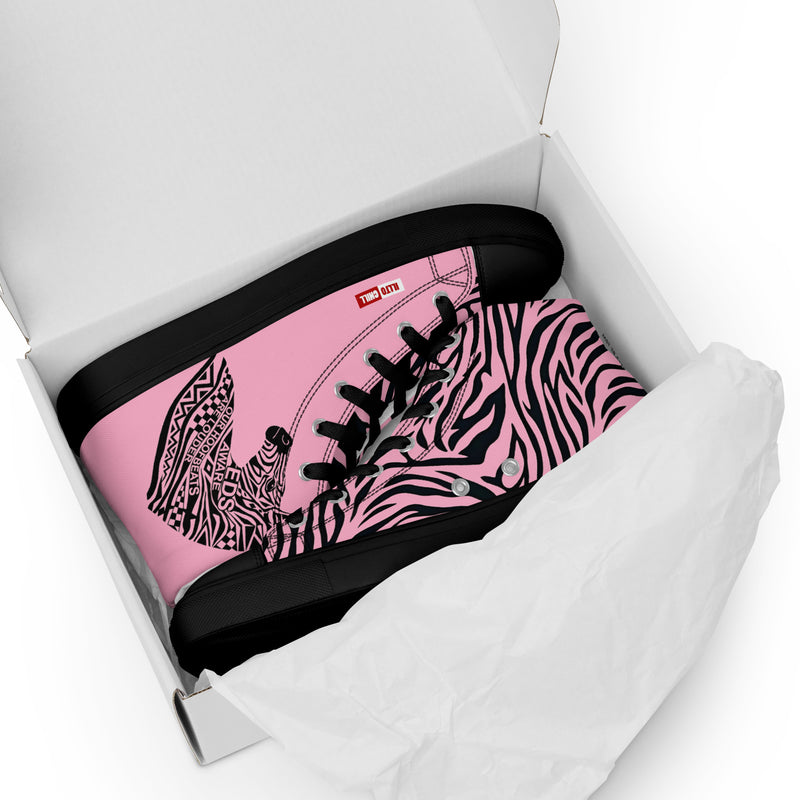 Too Flexible EDS Women's High Top Canvas Shoes – ILLTOCHILL Bold Steps