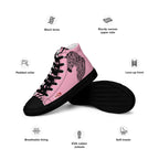 Too Flexible EDS Women's High Top Canvas Shoes – ILLTOCHILL Bold Steps