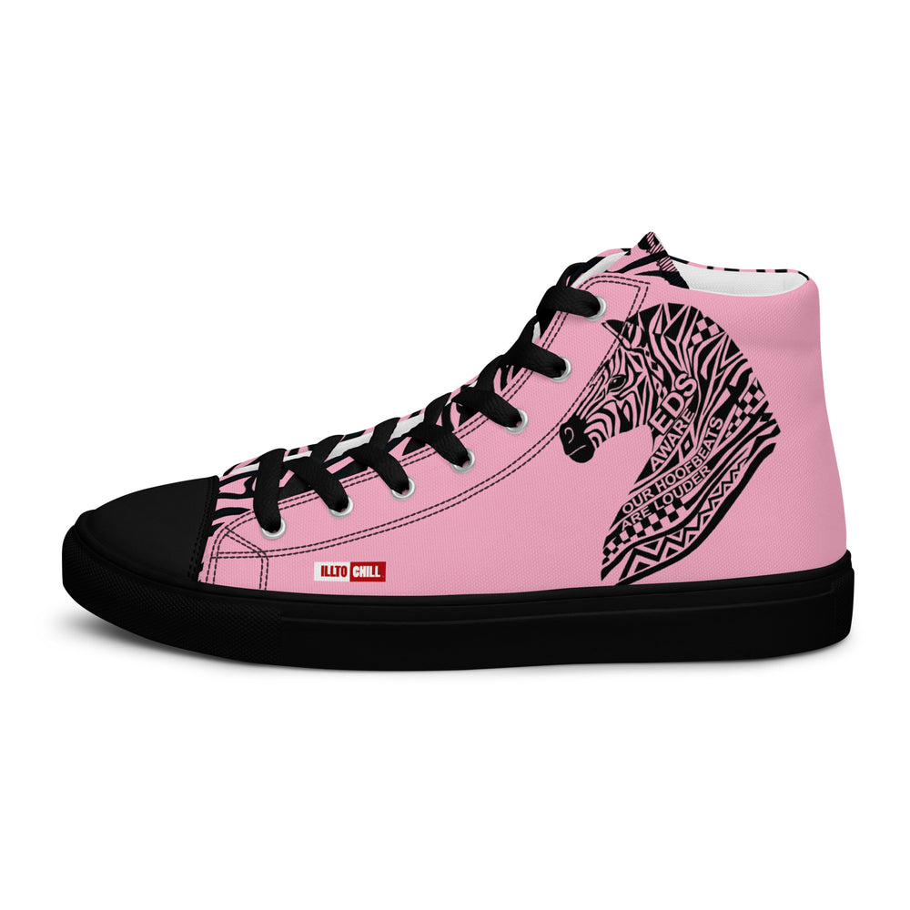 Too Flexible EDS Women's High Top Canvas Shoes – ILLTOCHILL Bold Steps