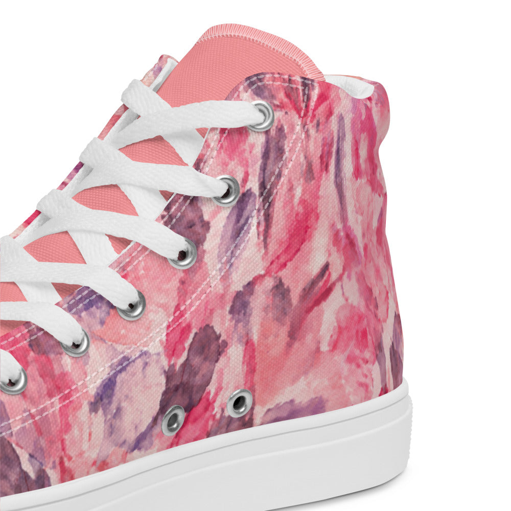illtochill-tourette-syndrome-awareness-ts-gift-women-s-high-top-canvas-shoes