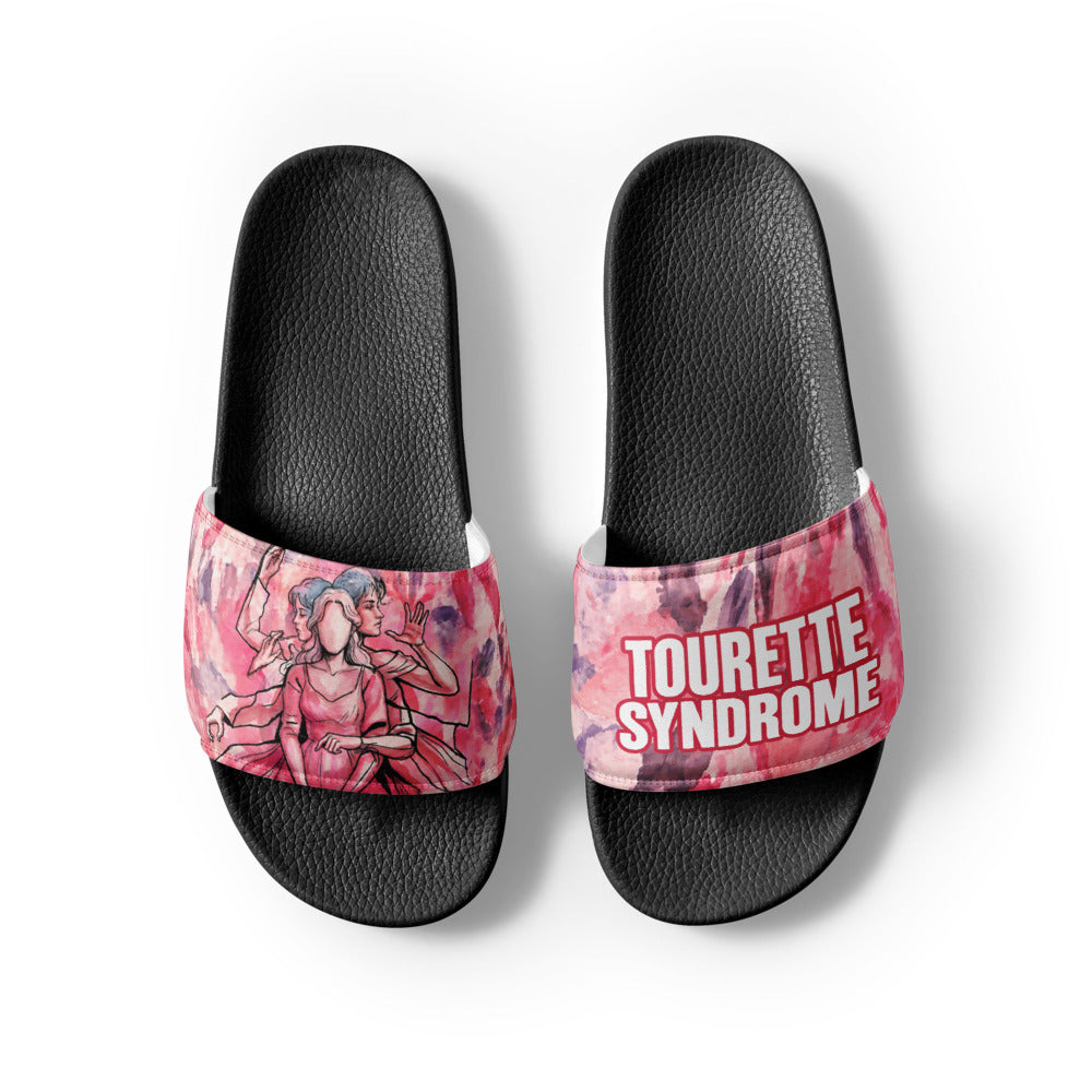 illtochill-tourette-syndrome-awareness-ts-gift-womens-slides