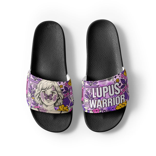 Walk Through Flare Days Lupus Women's Slides – ILLTOCHILL Comfort