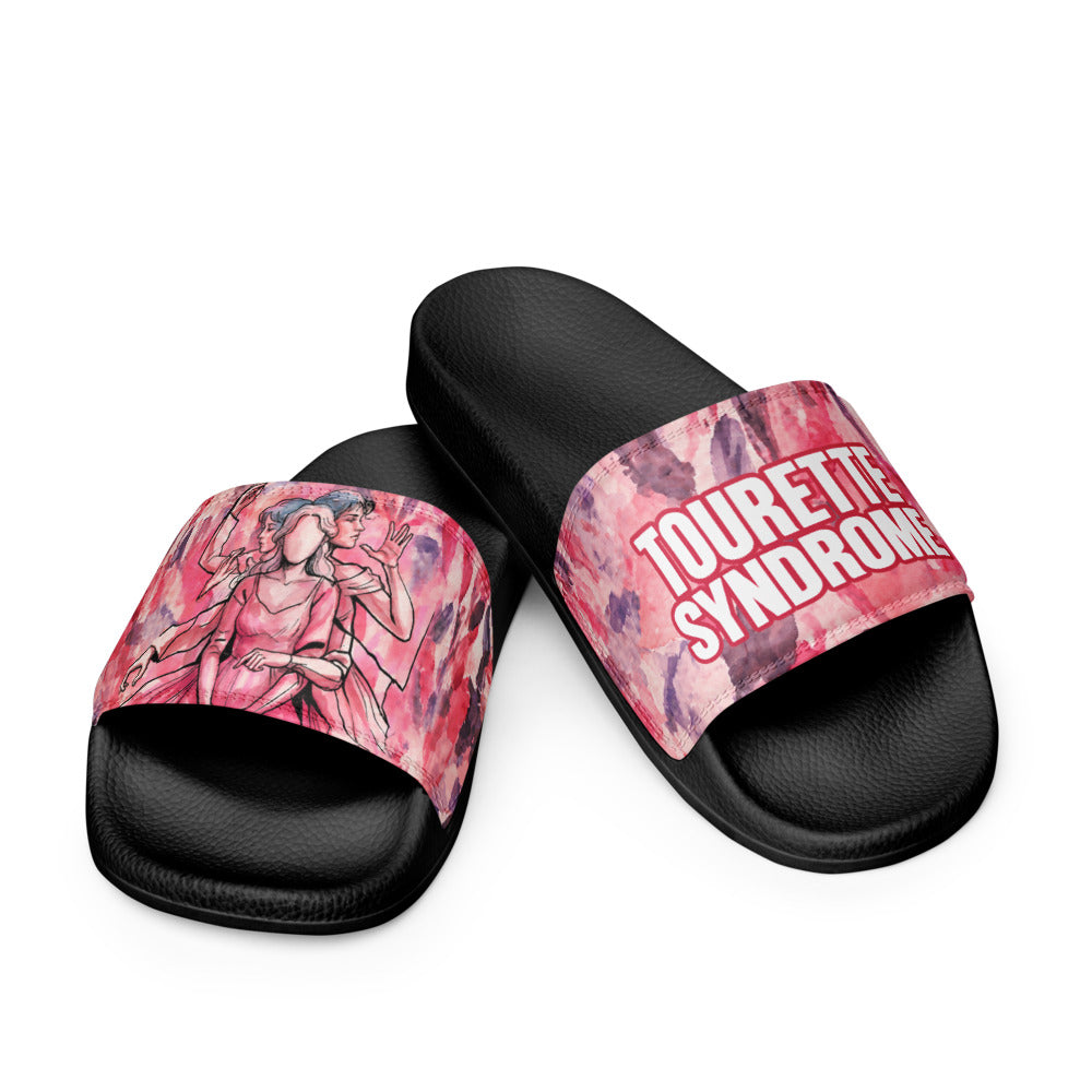 illtochill-tourette-syndrome-awareness-ts-gift-womens-slides