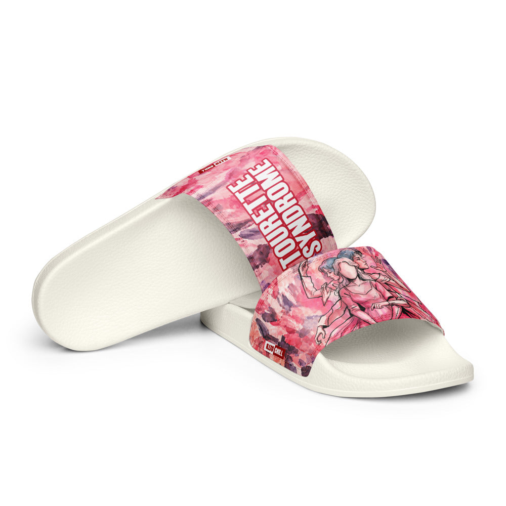 illtochill-tourette-syndrome-awareness-ts-gift-womens-slides