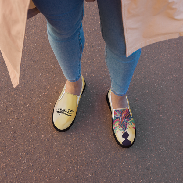 ADHD Women's Slip On Canvas Shoes | ILLTOCHILL