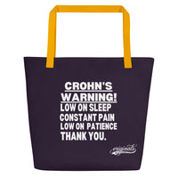 ILLTOCHILL Crohn's Tote Bag