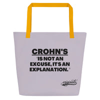 ILLTOCHILL Crohn's Tote Bag