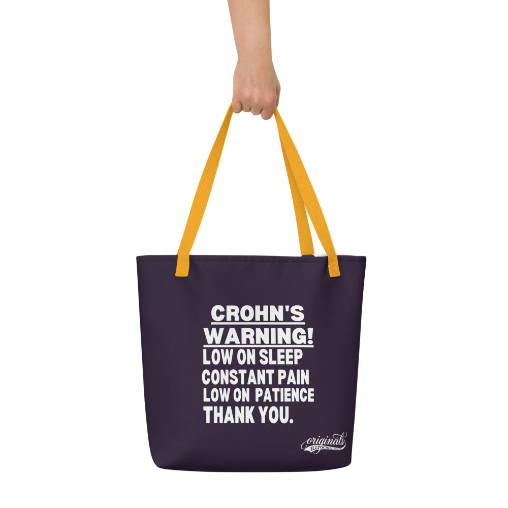 ILLTOCHILL Crohn's Tote Bag
