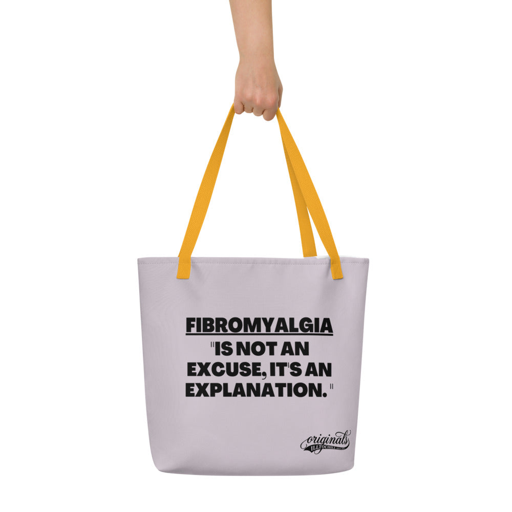ILLTOCHILL Fibromyalgia Tote Bag