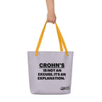 ILLTOCHILL Crohn's Tote Bag
