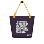 ILLTOCHILL Crohn's Tote Bag