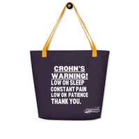 ILLTOCHILL Crohn's Tote Bag