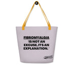 ILLTOCHILL Fibromyalgia Tote Bag
