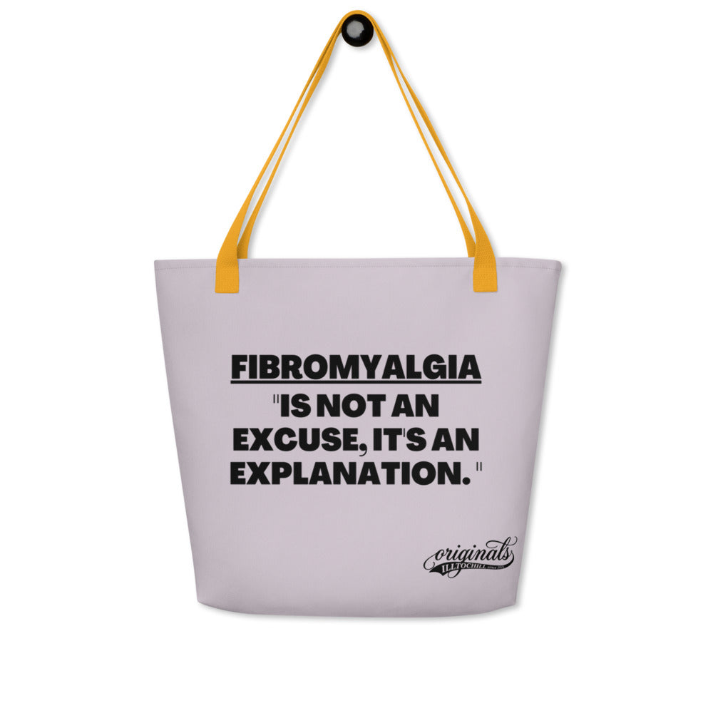 ILLTOCHILL Fibromyalgia Tote Bag