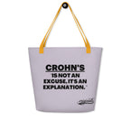 ILLTOCHILL Crohn's Tote Bag