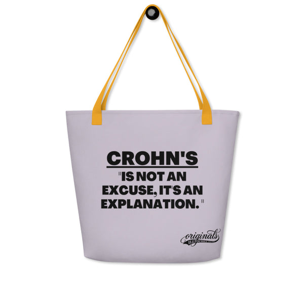 ILLTOCHILL Crohn's Tote Bag