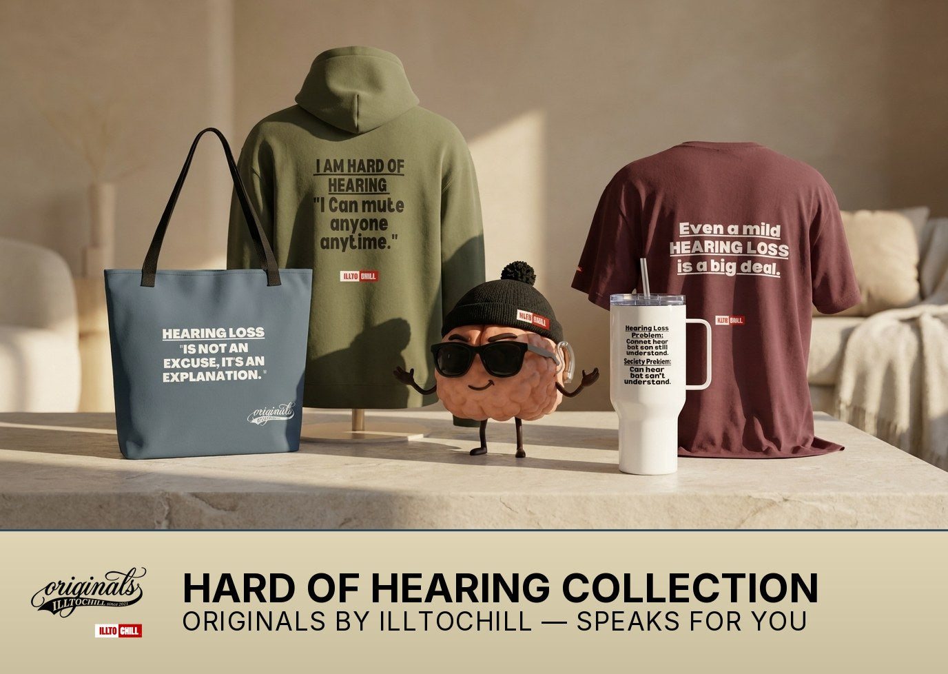 Hard of Hearing — Originals by ILLTOCHILL